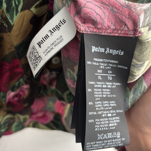 End. X Palm Angels Pajama Set in English Rose - Picture 5 of 10